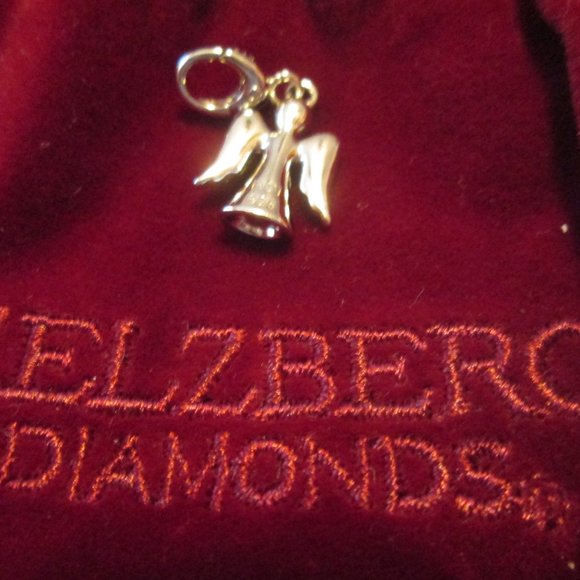 NEW HELZBERG ANGEL CHARM WITH GIFT BAG - Picture 1 of 3